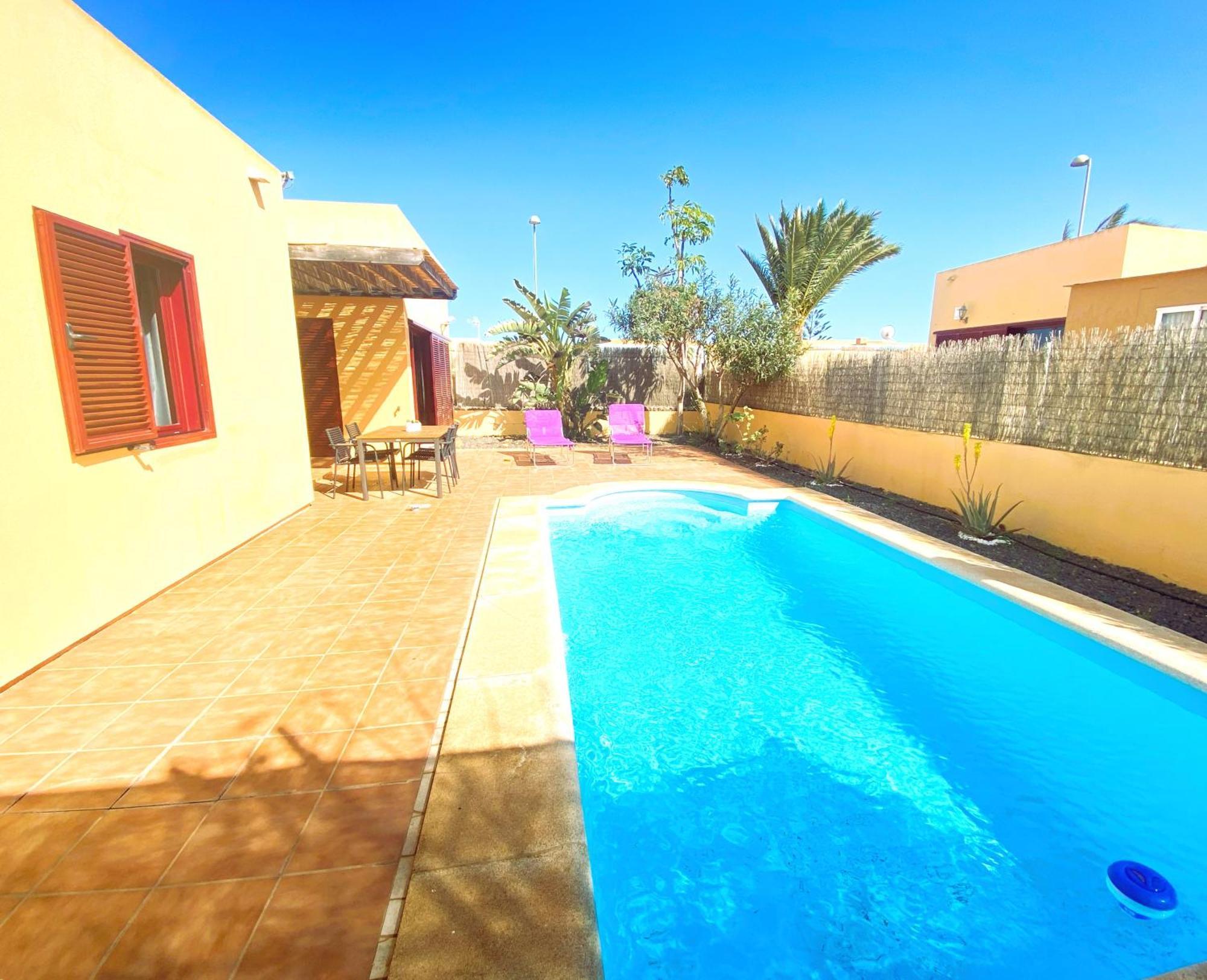 Villa Marlau Con Piscina Privada La Oliva Kültér fotó